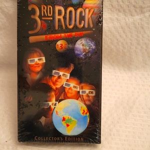 VCR tape 3rd Rock from the Sun 3D